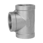RS PRO Stainless Steel Pipe Fitting, Tee Circular Tee, Female G 1in x Female G 1in x Female G 1in