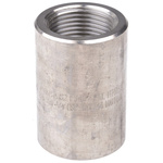 RS PRO Stainless Steel Pipe Fitting, Straight Circular Coupler, Female Rc 3/4in x Female Rc 3/4in