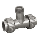 Georg Fischer PVC Process Fitting 32mm Tee Coupler 1 in BSP