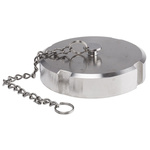 RS PRO Stainless Steel Pipe Fitting, Straight Circular Fitting 62mm