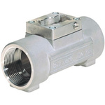 Burkert Plastic Pipe Fitting, Straight Flow Adapter