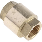 RS PRO Brass Single Check Valve, BSPP 1/2in, 12 bar