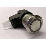 RS PRO Single Pole Double Throw (SPDT) Latching Push Button Switch, IP67, 19.1 (Dia.)mm, Panel Mount, Power Symbol, 250