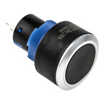 RS PRO Single Pole Double Throw (SPDT) Push Button Switch, IP65, 22.2 (Dia.)mm, Panel Mount, 250V ac