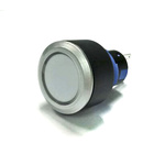 RS PRO Double Pole Double Throw (DPDT) Push Button Switch, IP65, 22.2 (Dia.)mm, Panel Mount, 250V ac