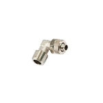 Legris Stainless Steel Threaded Fitting, Elbow Hexagon Spigot Elbow