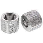 Legris Stainless Steel Pipe Fitting Hexagon Sleeve Nut Metric M10