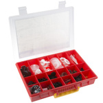 RS PRO Washer & Seal Kit, 18 Compartments