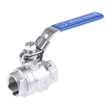 RS PRO Stainless Steel Full Bore, 2 Way, Ball Valve, BSPP 1in