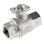 RS PRO Brass Full Bore, 2 Way, Ball Valve