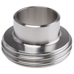 RS PRO Stainless Steel Pipe Fitting, Straight Circular 32mm