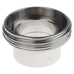 RS PRO Stainless Steel Pipe Fitting, Straight Circular 34.2mm