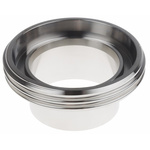 RS PRO Stainless Steel Pipe Fitting, Straight Circular Fitting 47.5mm