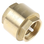 RS PRO Brass Single Check Valve, BSPP 2in, 12 bar