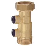 Watts Brass Double Check Valve, BSP 3/4in, 10 bar