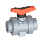 Georg Fischer ABS 2 Way, Ball Valve, 3/4in, 16bar Operating Pressure