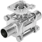 Festo Stainless Steel 2 Way, Ball Valve, 50mm, 16bar Operating Pressure