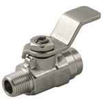 RS PRO Stainless Steel Ball Valve, Process Ball Valve 1/4in, 1/4in