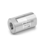 SMC Brass, Stainless Steel Check Valve 3/8in, 0.05 bar