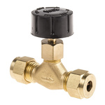 Wade Brass Needle Valve 1/4 in