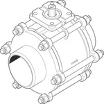 Festo Stainless Steel 2 Way, Ball Valve, 100mm, 63bar Operating Pressure