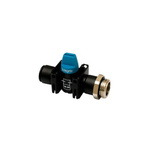 Polymer Ball Valve, Ball Valve, BSPP 1/4in, 8mm