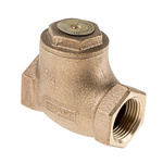 RS PRO Bronze Single Check Valve, BSPT 3/4in, 25 bar