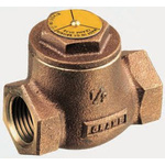 RS PRO Bronze Single Check Valve, BSPT 1-1/4in, 25 bar