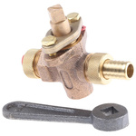 Pegler Yorkshire Drain Cock 1/2 in BSPP 130007