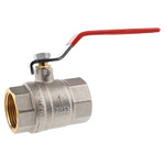 Sferaco Brass Full Bore, 2 Way, Ball Valve, BSPP 1in, 40bar Operating Pressure