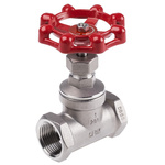 RS PRO Stainless Steel Globe Valve, 1 in BSP 32 bar