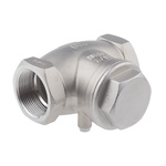 RS PRO Stainless Steel Single Check Valve, BSP 1-1/2in, 14 bar
