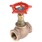 Pegler Yorkshire Bronze Globe Valve 110008, 3/4 in BSPT 32 bar