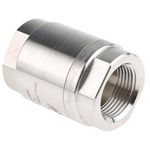 RS PRO Stainless Steel Single Non Return Valve, BSP 1in, 25 bar