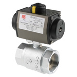 RS PRO Ball type Pneumatic Actuated Valve, BSP 2in, 40 bar