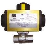 RS PRO Ball type Pneumatic Actuated Valve, BSP 2in, 40 bar