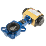 RS PRO Pneumatic Actuated Valve 2in