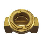 Valsteam ADCA Brass Sight Glass Check Valve, BSP 3/4in, 12 bar