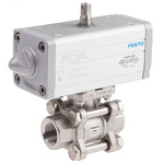 Festo Ball Valve type Pneumatic Actuated Valve