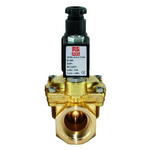 RS PRO Solenoid Valve, 2 port(s) , NC, 24 V dc