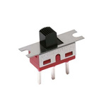1101M1S2ZQE2 | C & K Panel Mount Slide Switch Single Pole Double Throw (SPDT) Latching 6 A @ 120 V ac, 6 A @ 28 V dc Slide