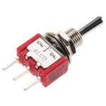 1-1825137-6 | TE Connectivity SPDT Toggle Switch, On-Off-On, PCB