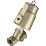 Festo Angle Seat type Pneumatic Actuated Valve, G 1/2in, 40 bar