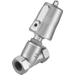 Festo Angle Seat type Pneumatic Actuated Valve, G 1/8in to G 1in, 16 bar
