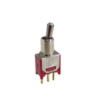RS PRO DPDT Toggle Switch, On-Off-On, IP67, Through Hole