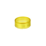 YW9Z-L12Y | Yellow Round Push Button Lens for use with YW9Z
