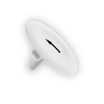 ZBA334 | White Push Button Cap, for use with Harmony XAL, Harmony XB4, Harmony XB5, Cap