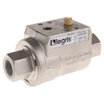 Legris Axial type Pneumatic Actuated Valve, G 1/2in, 10 bar