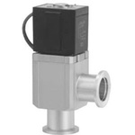 XLS, High Vacuum Angle Valve, Electromagnetic Type, Bellows Balance