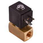 RS PRO Solenoid Valve, 2 port(s) , NC, 24 V, 1/2in